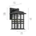 thumbnail image 2 of Kichler Lighting - Beacon Square - 1 Light Outdoor Wall Sconce in, 2 of 5
