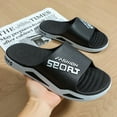 thumbnail image 3 of Las zapatillas para hombre se pueden usar en exteriores en verano. Sandalias antideslizantes para hombre, chanclas de moda para baño y hogar, 3 of 7
