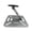 Silver, variant on Space Saving Projector Mount Foldable Design Adjustable Height Steel Frame For Desktop/Wall/Ceiling Mount 3 in 1