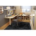 thumbnail image 1 of Fun Rugs Rectangle Black Polyester Flokati Kids Rugs, 1 of 2