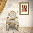 thumbnail image 3 of Pinto, Patricia 17x24 Gold Ornate Wood Framed with Double Matting Museum Art Print Titled - Floral Simplicity I, 3 of 4