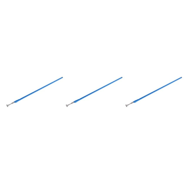 Ruiboury Adjustable Trusses Rod For Guitar Easy To Play Rich Sound Beautiful Carbon Steel Two Way Course Trusses Rod Durable Blue 480mm 3Set