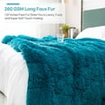 Uttermara Faux Fur Weighted Blanket 15lbs, Super Soft Plush Fleece and