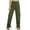 Army Green, variant on Teissuly Jeans for Women Solid Pants Hippie Punk Trousers Streetwear Jogger Pocket Loose Overalls Long Pants, Size S-2XL