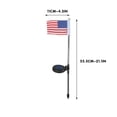 thumbnail image 3 of Fiudx Ofertas relámpago Lámpara solar con forma de bandera para jardín, decoración de patio y hogar, 3 of 7
