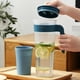 thumbnail image 5 of Jarra de agua de gran capacidad, , hermética tazas, botella de agua fría, jarra de fría y caliente, de jarra de té Azul Gloria Jarra de jugo, 5 of 9