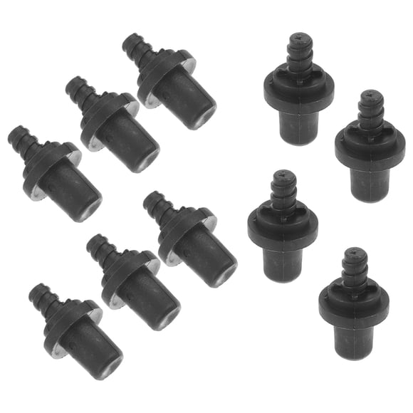 WEUVEB 10Ud Kit De Conectores Para Cepillo De Mango En Negro Compatible Y Duradero