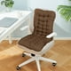 thumbnail image 4 of Cojín para Silla con Soporte Lumbar, Almohadón de Asiento Grueso en Nylon Spandex, 70 x 35 cm para Oficina, Dormitorio, Uso en Todas las Estaciones, 4 of 6