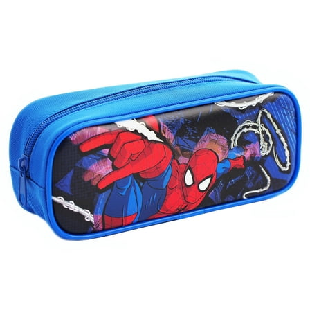 Spiderman Blue Pencil Case