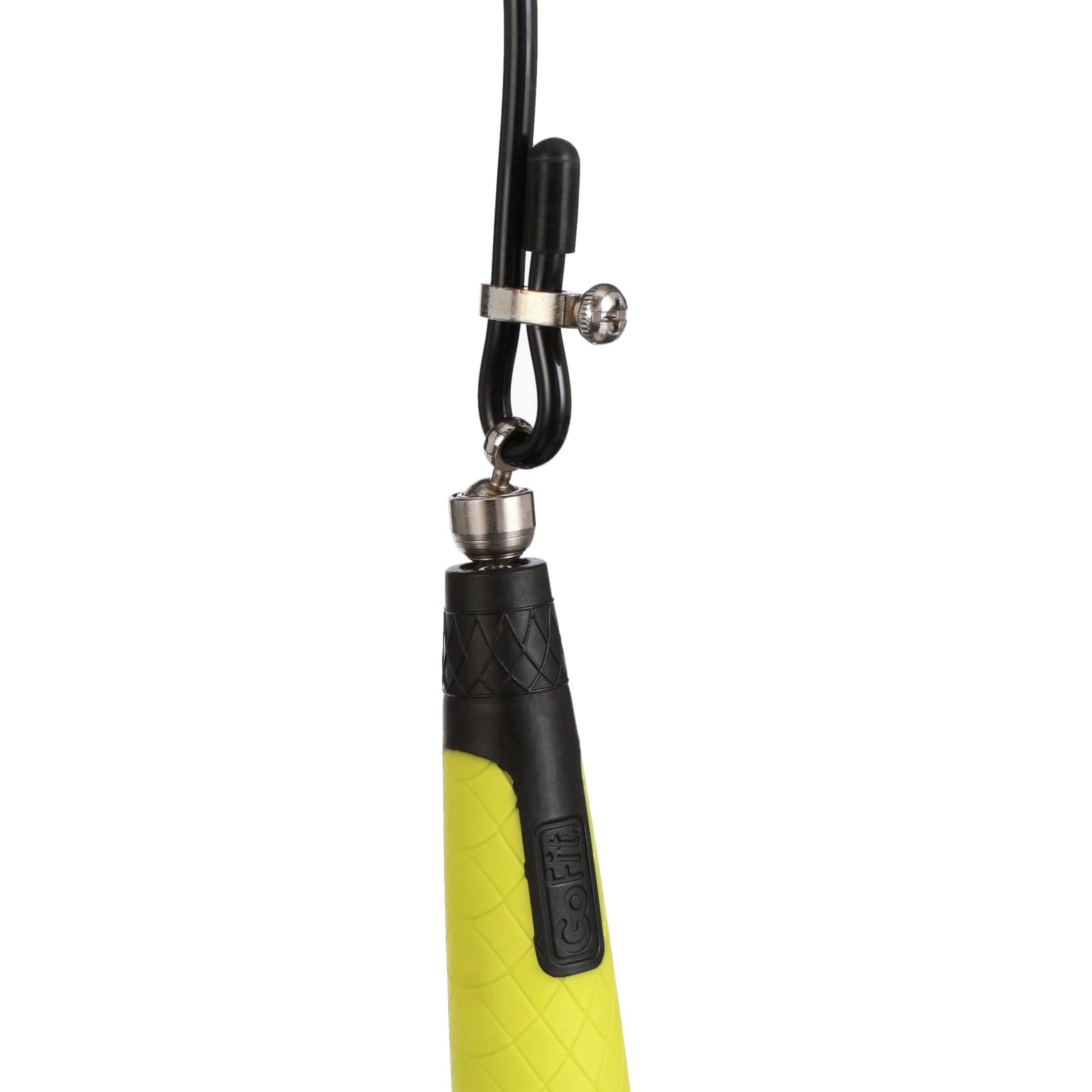GoFit Speed Training Jump Rope with Padded Foam Grips - Adjustable Pro 9 Foot Rope, Ideal for Boxing, Cardio or Endurance Workout