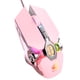 thumbnail image 1 of Ratón para juegos con cable, 7 programable retroiluminación RGB, 3200 ppp , rosado Baoblaze ratón de computadora ratón con cable, 1 of 8