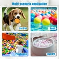 thumbnail image 7 of 2.2 Inch Ball Pit Balls (200/500/1000 Pcs) - Non-Toxic Phthalate Free BPA Free, Soft Plastic Play Balls for Toddlers Kids 1-3, Baby Playpen, Indoor Games, Pool, Pets, 7 of 7