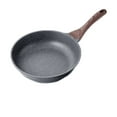 thumbnail image 2 of Ceramic Cookware, Multi Functional Non Stick Pan, Non Stick Frying Pans, Scratch Resistant Nonstick Fry Pan for Everyday Cooking, Even Heating Skillet for Gas and Induction Stove,BK,28CM, 2 of 6