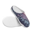 thumbnail image 3 of Rateoe Dragon1 Print Women's Men's Cotton Knit Slippers Lightweight Memory Foam Indoor House Shoes with Anti-Skid Sole-44/45, 3 of 7