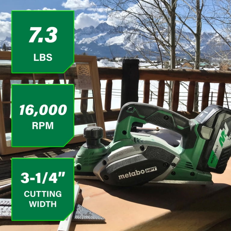 Metabo HPT 18V Cordless Hand Planer, Tool Only P18DSLQ4 photo 2