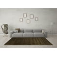 thumbnail image 3 of Ahgly Company Indoor Rectangle Abstract Brown Contemporary Area Rugs, 8' x 12', 3 of 4