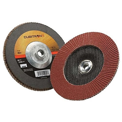 3M 051141-55608 CUBITRON II FLAP DISC 967A  T27 7 IN X 5/8-