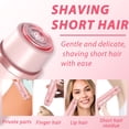 thumbnail image 4 of Afeitadora eléctrica Jewsuva 2025 para mujer, 2 en 1, color rosa húmedo y seco, 4 of 7