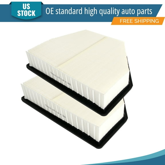 YXPCARS 2PCS Front Engine Air Filter for Chevrolet Captiva Sport 2012-2015 Saturn Vue 2008-2010, New Air Filter Replacement (CA10115)