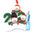 thumbnail image 1 of Resina De Navidad Navidad Familia Diy Bendiciones Escritas A Mano Colgantes De Muñeco De Nieve Regalo Para Amigo O Familia Speravity HA040823-20, 1 of 6