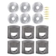 thumbnail image 3 of Ganchos de Techo Modernos CUTICAT 6 Piezas para Cables Organizador de Cables Colgante Negro, 3 of 8