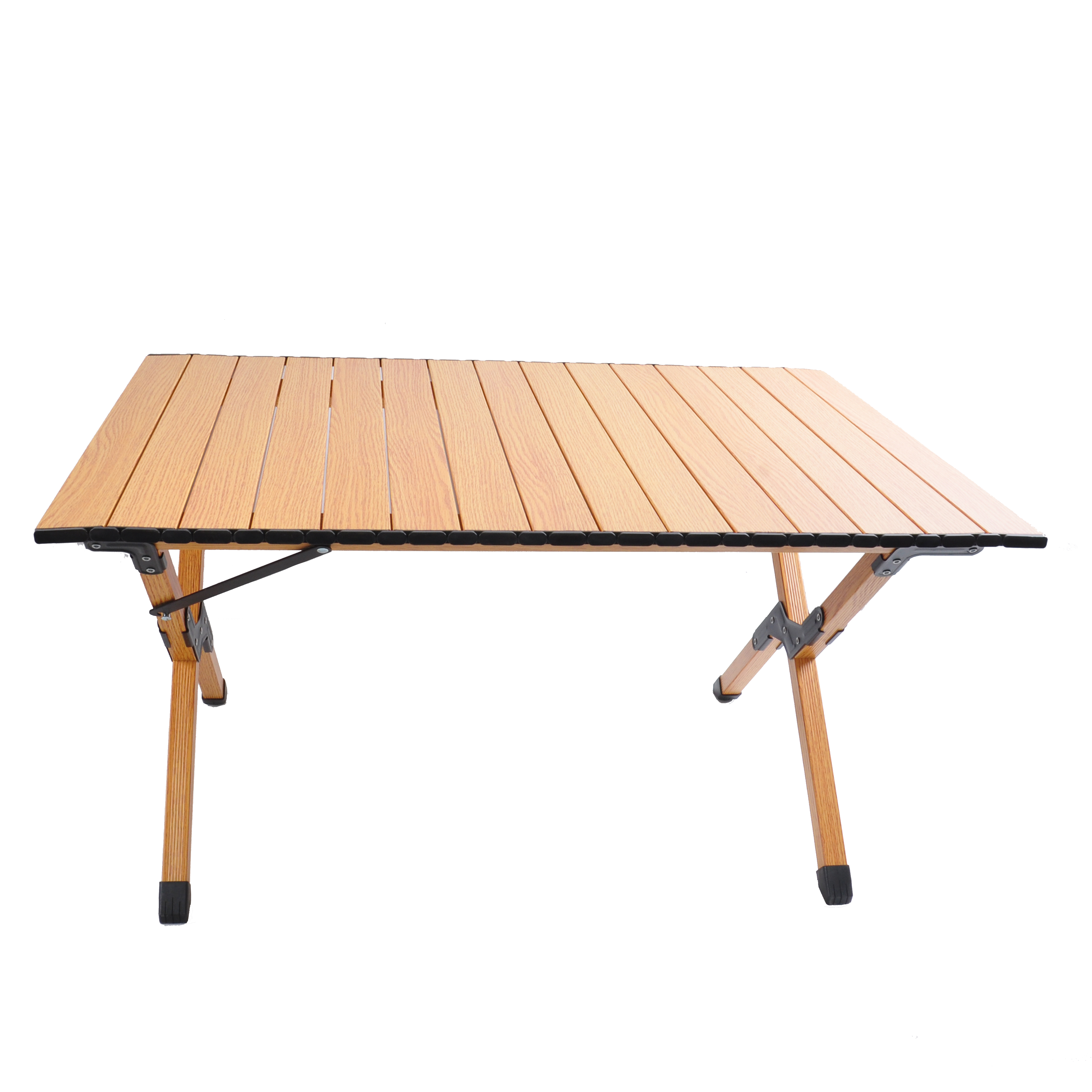 LANTRO JS Portable picnic table, rollable aluminum alloy table top ...