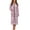 Horse Rainbow Doughnut, variant on FOR U DESIGNS West Highland White Terrier Print House Dresses for Woman Lightweight Long Sleeve Night Shirts Breathable Sleep Dress House Dresses for Woman with Pockets, S