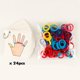 thumbnail image 2 of Juego de mesa familiar con anillo para el dedo, juguetes educativos a juego, juguetes sensoriales de entrenamiento manual y cerebral, juegos de fiesta interactivos para niños kaili Sencillez, 2 of 5