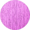 thumbnail image 1 of Ahgly Company Indoor Round Abstract Pink Contemporary Area Rugs, 4' Round, 1 of 4