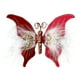 thumbnail image 2 of Mariposas de tela navideñas, accesorios de decoración de escenas navideñas, decoraciones navideñas, mariposas simuladas, 2 of 6