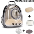 thumbnail image 5 of LAIRIES Small Medium Space Capsule for Travel Hiking Outdoor Cat Backpack Carrier, 12 lb Limit, 5 of 7
