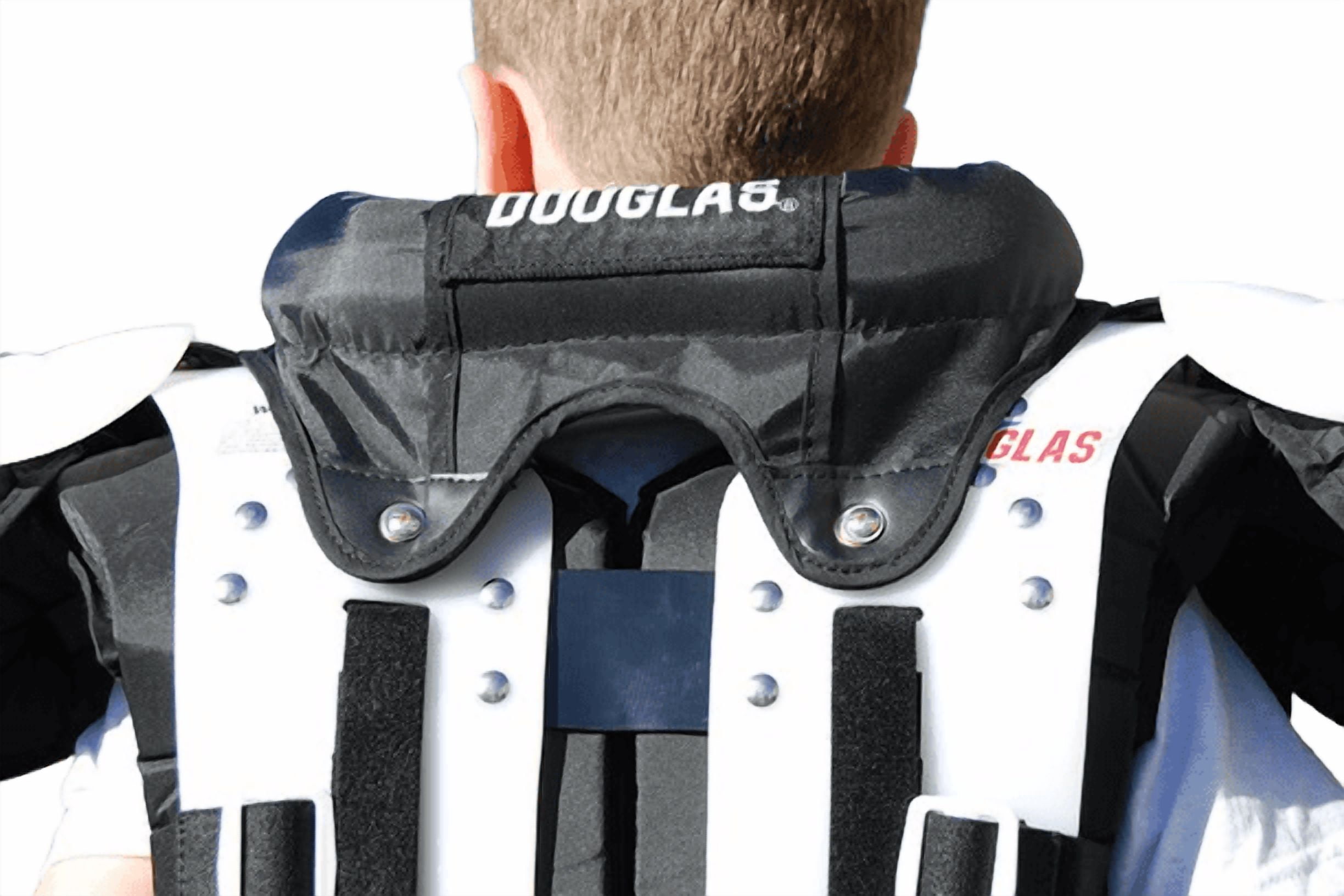 Douglas Football SP Series Adult Neck Roll, Stabilizes Helmet | Black