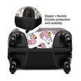 thumbnail image 4 of Kdxio French Bulldog Duck Pattern Luggage Cover for Travel,Elastic and Durable,Fits 18-32 Inch,-No luggage included, 4 of 8