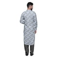 thumbnail image 5 of Atasi Kurta Pathani en Rayonne Imprimée avec Salwar Uni pour Tenue de Fête pour Hommes, 5 of 5