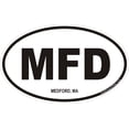 thumbnail image 1 of 3.8 Inch Medford, Massachusetts Decal Stickers, 1 of 1