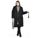 thumbnail image 4 of Abrigo largo con cinto Roman Fashion /Tallas Extras, 3013 (Negro) negro 42, 4 of 5