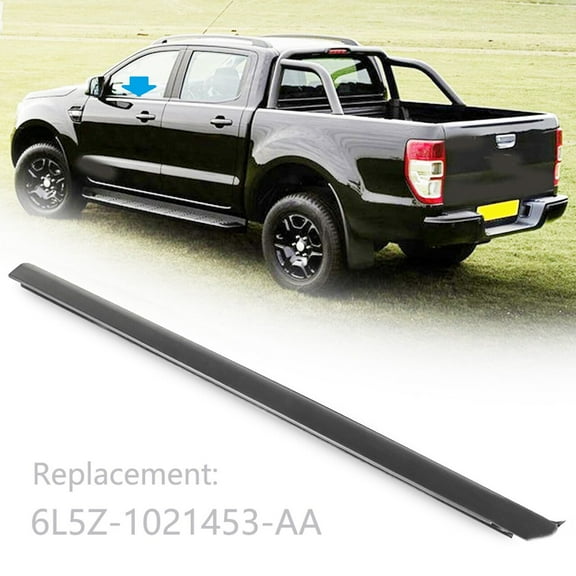 Car Window Exterior Trim Strip Outer Seal Weatherstrip Front Left Driver Side Fit for Ford Ranger 1999-2011