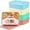 Bright Colors, variant on Silicone Bento Box Classic Colors 2 Reusable Rectangle Lunch Container