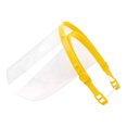 thumbnail image 1 of Protector facial transparente ajustable, antivaho y a prueba de salpicaduras con visera protectora elástica para el trabajo, bricolaje y actividades al aire libre., 1 of 8