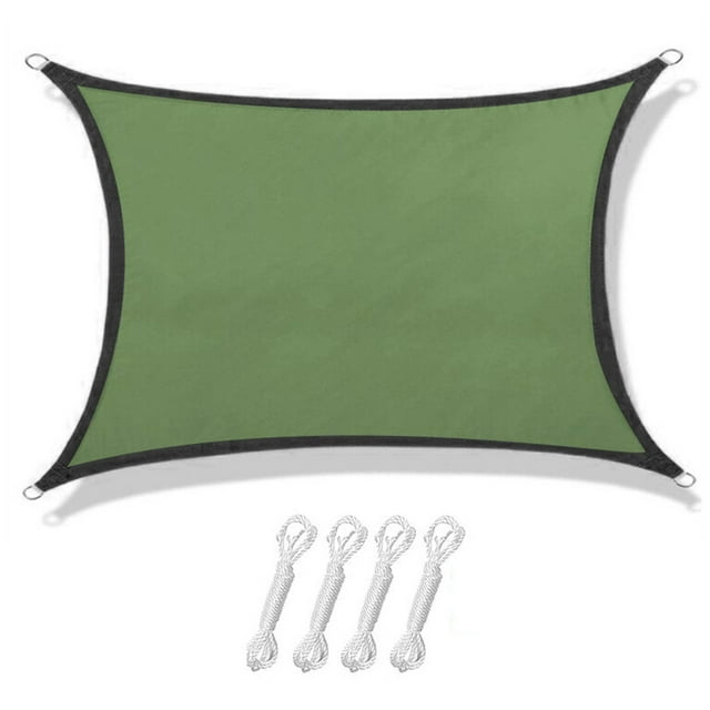 Wosthever Refugio para el sol, sombrilla impermeable, protección, toldo de de sombra, tela de sombra para acampar, grande para dosel al aire Jardín y Patio No.02