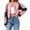Purple, variant on Womens Faux Leather Bomber Jackets Cropped Zip Up Color Block Fall Casual Moto Biker Coats