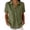 #01 Army Green, variant on Women's Collared V Neck Blouse, Short Sleeve Casual Shirt, Solid Work Top, Relaxed Fit Pull-on for Vacation Work Leisure, Army Green L