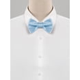 thumbnail image 2 of CORBATA DE PAPA INSPIRE CHIC, color sólido, autoajustable, para bodas formales y fiestas, color azul cielo, talla única, 2 of 5