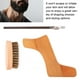 thumbnail image 4 of Herramientas Para Peinar La Barba, Calidad De Salón Masculino, Cepillo Para Bigote De 20 X 14 X 4,5 Cm, Cepillo Para Bigote De Madera, Cepillo De Aseo Para Papá, Hermanos, YLSHRF Mustache Styling Plate, 4 of 8