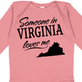 thumbnail image 4 of Inktastic Someone in Virginia Loves Me Boys or Girls Long Sleeve Baby Bodysuit, 4 of 5
