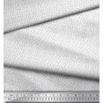 thumbnail image 3 of Soimoi Rayon Fabric Numbers & Alphabets Small Print Fabric by Yard 56 Inch Wide, 3 of 3