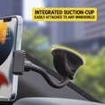 thumbnail image 2 of Scosche UH4WSML-SP StickIt™ Window Universal Phone Mount Black, 2 of 5