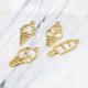 thumbnail image 5 of 4 Pcs Sweet Ice-cream Food Metal Frame Uv Resin Bezel Setting For Diy Jewelry, 5 of 5