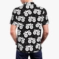 thumbnail image 4 of Balery Cool Car Printed Men’s Short Sleeve Polo Shirt, Midweight Men's Shirt,Golf Polo shirts -Large, 4 of 9