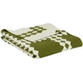 thumbnail image 2 of Safavieh Zhuri 50" x 60" Southwestern Cotton Throw, Olive/Ivory, 2 of 4